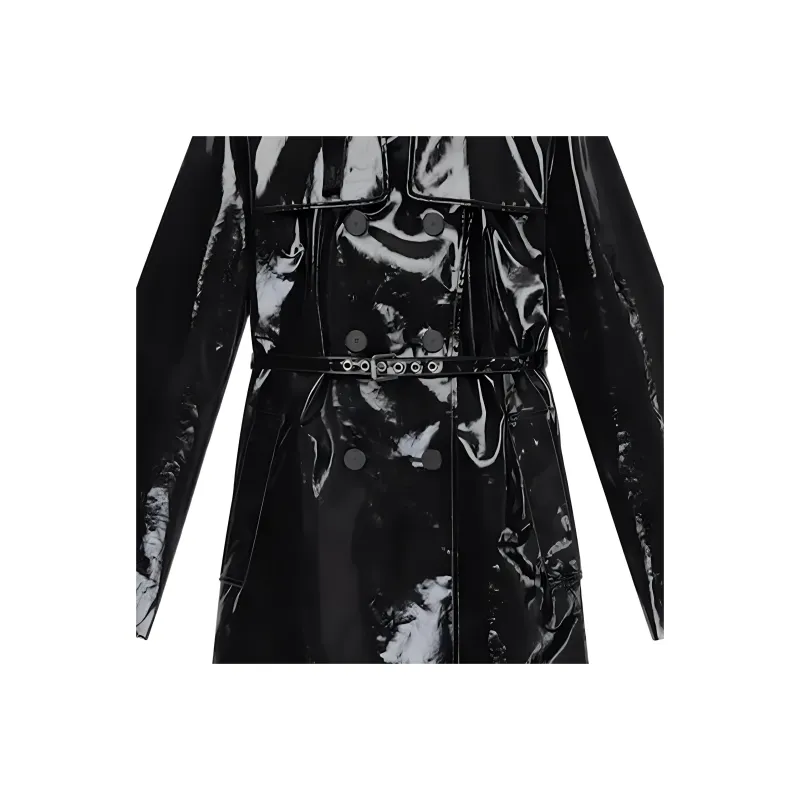 Givenchy Trench Coat Women's Black-4