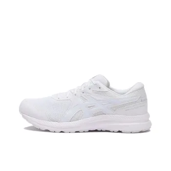 Asics Gel Contend 7 Anti Slip Wear Resistant Low Top Running Shoes Men's White