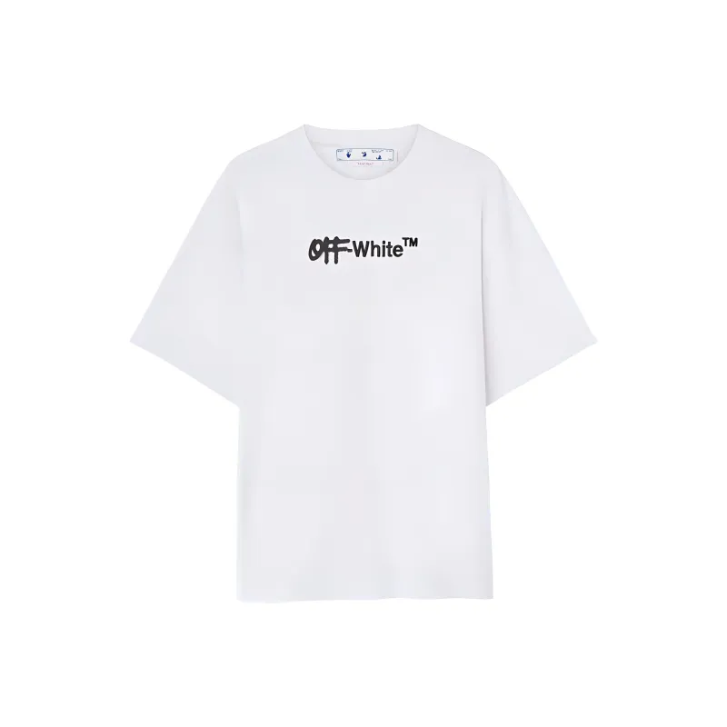 OFF WHITE Spray Helv Over Skate S/S Tee-0