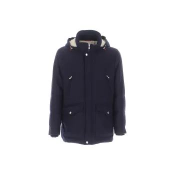 Brunello Cucinelli Concealed Fastened Hooded Parka