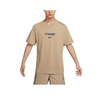 Nike T Shirts Men Khaki
