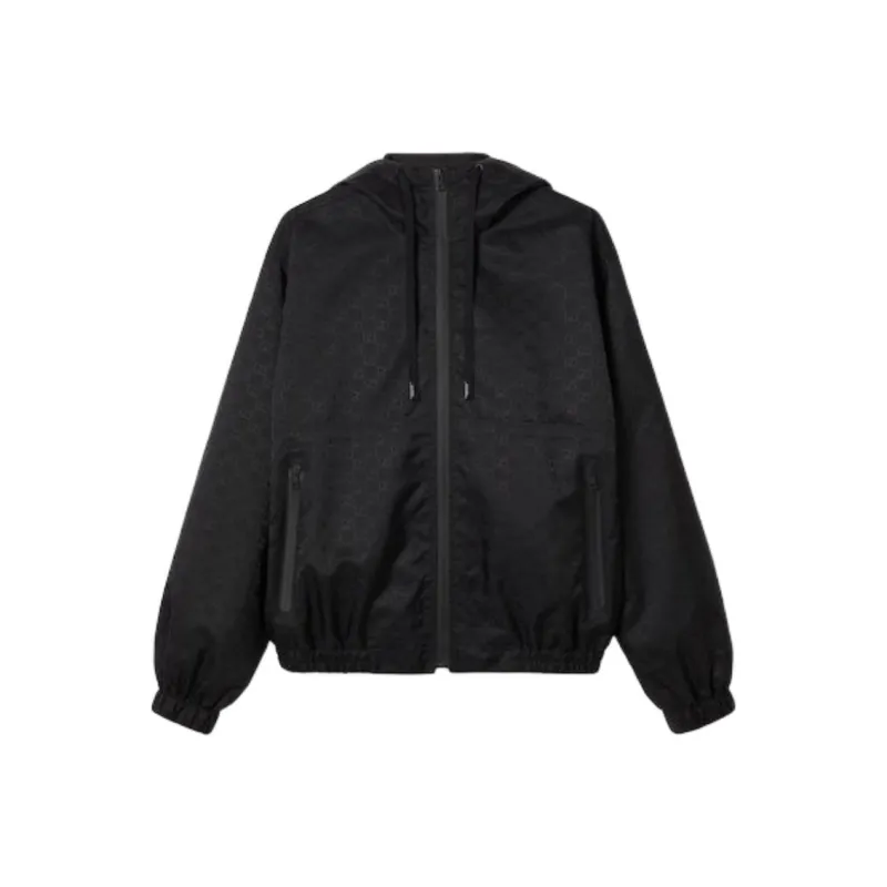 GUCCI Lightweight Gg Jcquard Jacket-0