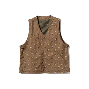 Beams Adventure Animal print Vest
