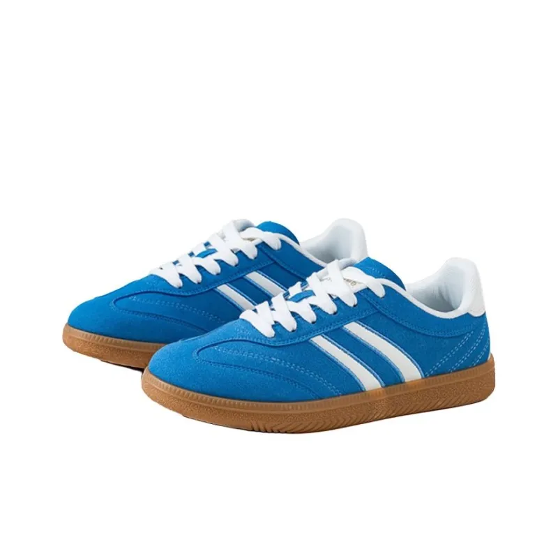 Dafu Leaps Forward Coverage Balance Abrasion Resistant Low Top Skateboard Shoes Women's Blue-1