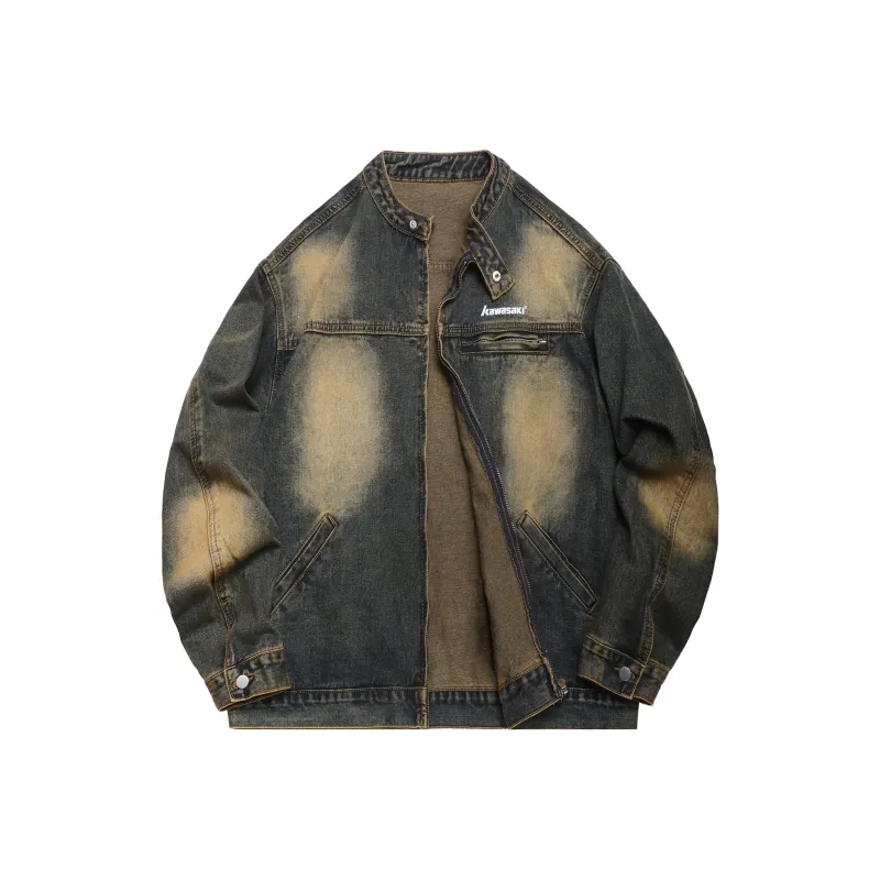 Kawasaki Denim Jackets Unisex-2