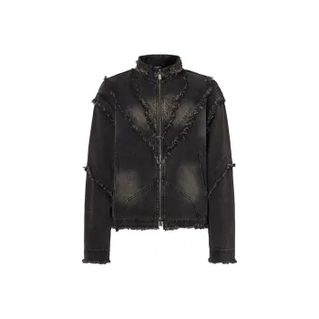 ROCAWEAR Denim Jacket Unisex Black