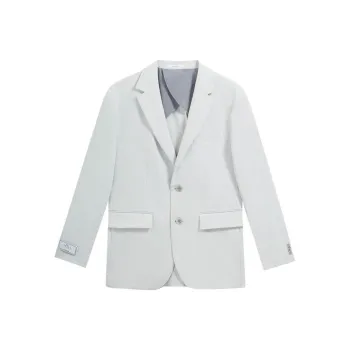 ZIOZIA Business Suit Men's Light Gray