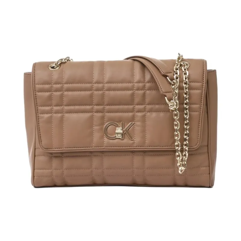 CK/Calvin Klein Recycled Cotton Crossbody Bag Shoulder Bag Women's Brown-0