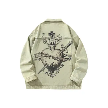 BLACK CLOVER Denim Jacket Unisex