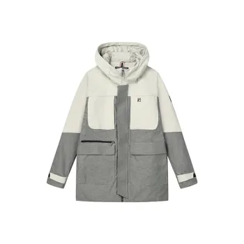 FILA Puffer Jackets Men Rapids Gray