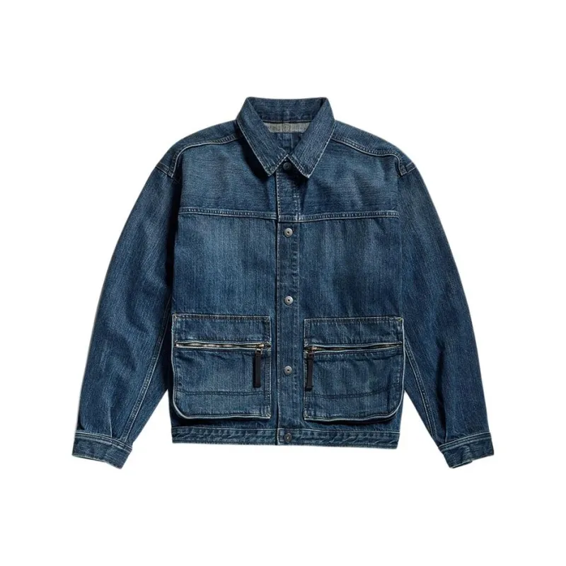 G STAR RAW Denim Jacket Men's Blue-0