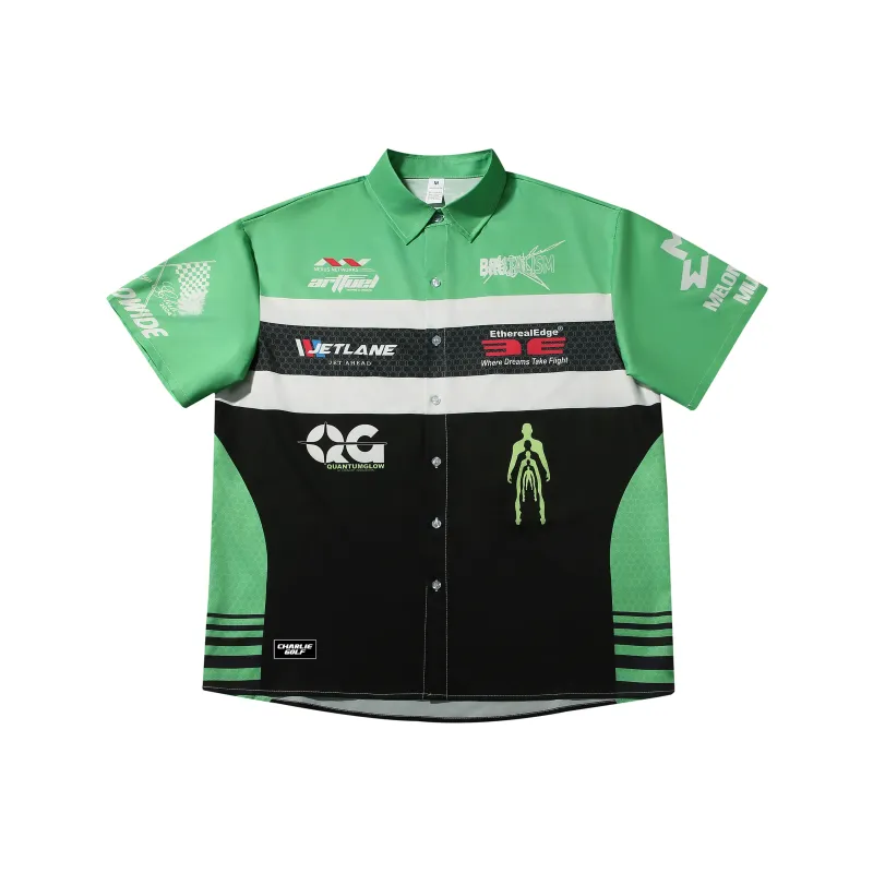 CHARLIE GOLF Shirt Unisex Green-0
