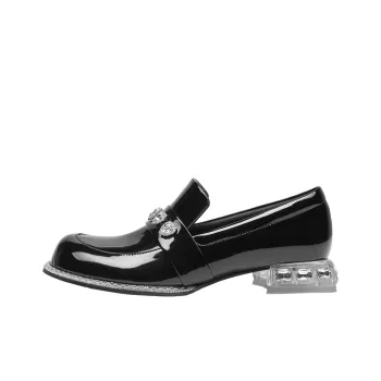 SHOESZOOO Loafers Women's Hepburn Black
