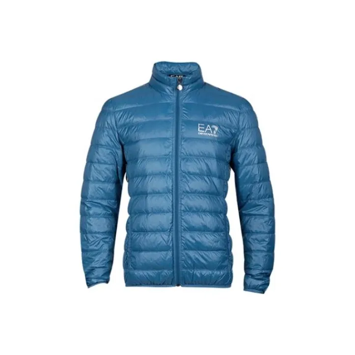 EMPORIO ARMANI EA7 Jackets & Coats Men's Blue-0