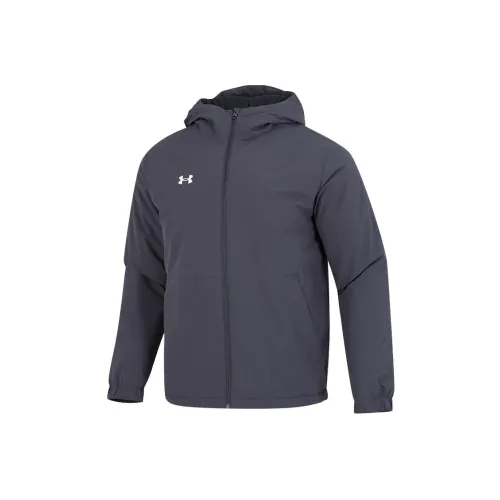 Under Armour Puffer Jackets Men Dark Gray