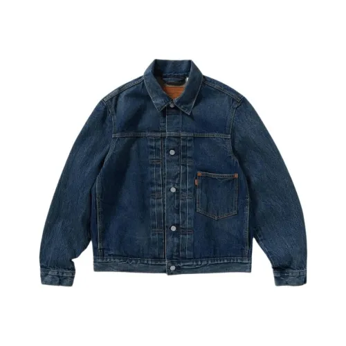 Levi's x EDIFICE SS24 Denim Jacket Men's Dark Indigo
