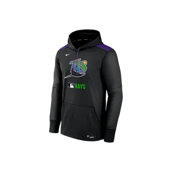 Nike Tampa Bay Rays Authentic Collection Men's Nike Therma Mlb Pullover Hoodie