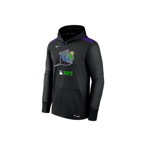Nike Tampa Bay Rays Authentic Collection Men's Nike Therma Mlb Pullover Hoodie