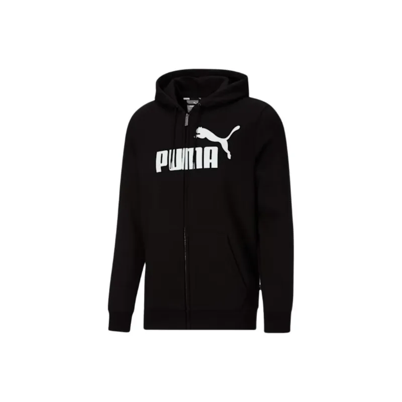 PUMA Essentials Men's Hoodie Jackets Coats Men's Black-0