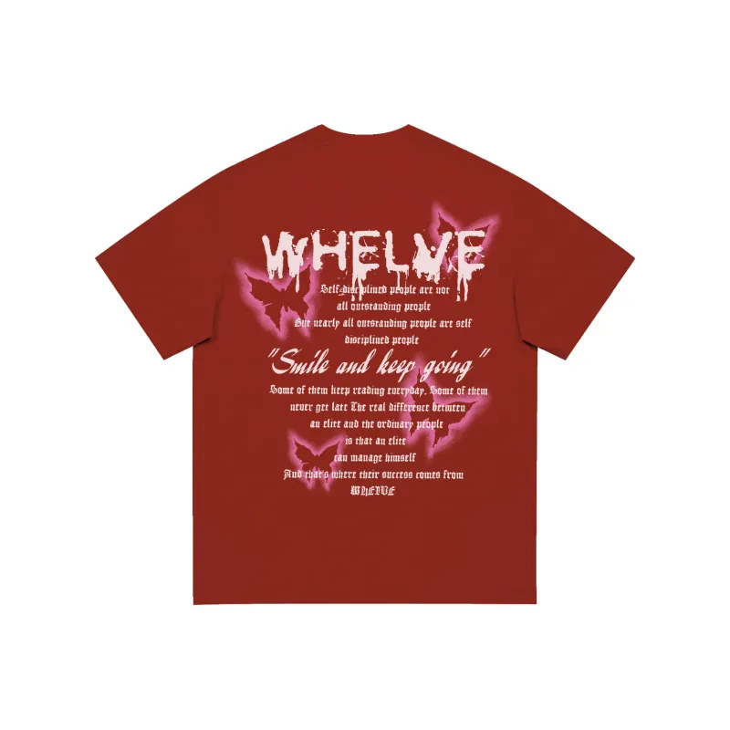 WHELVE Short Sleeved T Shirts Unisex-6
