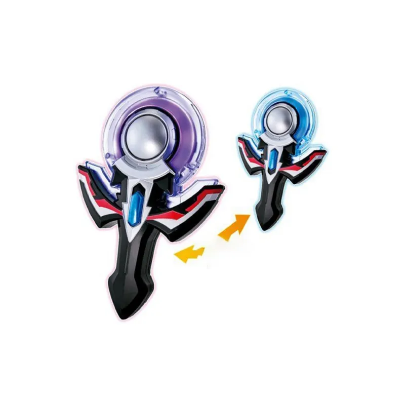BANDAI Robo Ultraman Transformation Device, New Orb Ring Of Ultraman Model Accessories 16cm-1