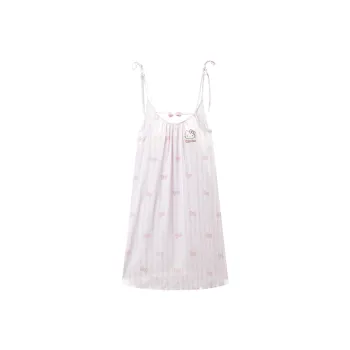 GUKOO x Hello Kitty Sanrio Series Nightgown Women's Berry Pink