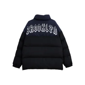 JACK JONES· Puffer Jacket Coat Winter Unisex Black