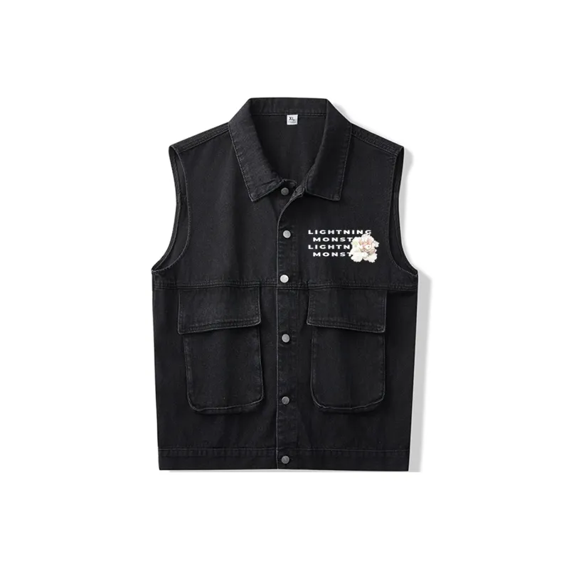 LIGHTNING MONSTER Denim Jacket Unisex-9