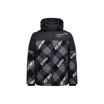 EVISU Down Jackets Men Black
