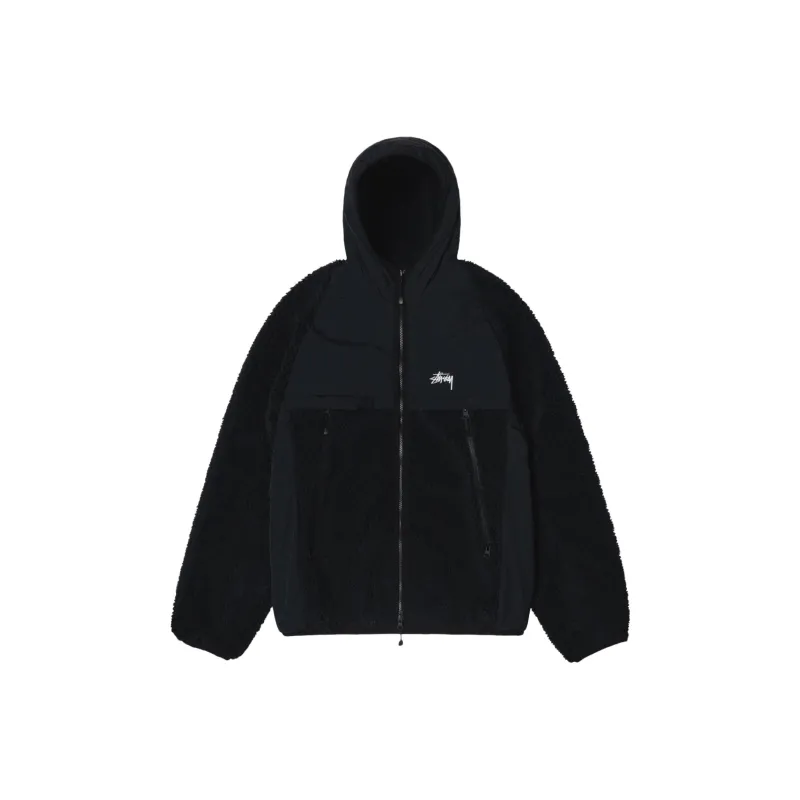 Stüssy Shearling Panelled Jacket-4