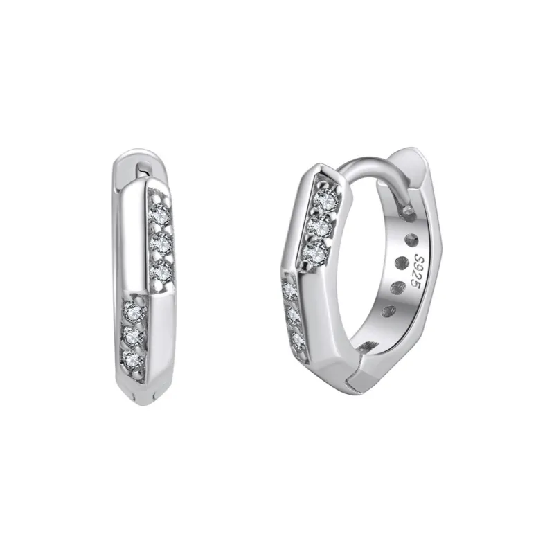 OGDAID S925 Silver Earrings Women's-4