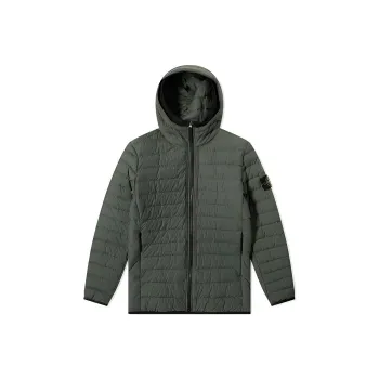 STONE ISLAND Down Jackets Men Green