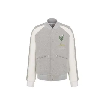 DIOR Lily Of The Valley Varsity Jacket