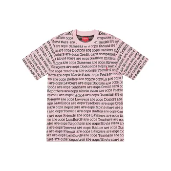 Supreme Cops Jacquard Pocket Tee
