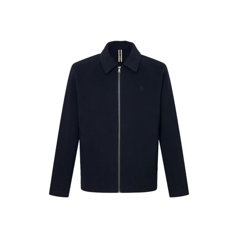 HAZZYS Jackets Coats Men's Dark Navy Blue-0