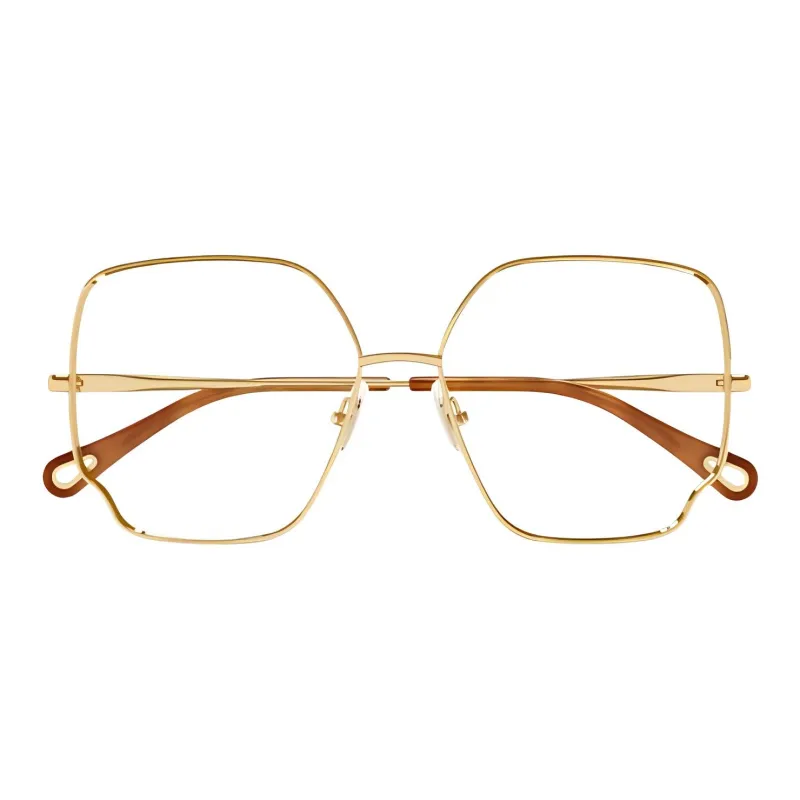 Chloe Butterfly Eyeglass Frames Women's Gold-1
