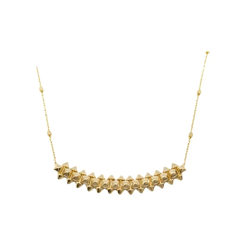 Cartier 2010s 18kt Rose Gold Clash De Cartier Necklace-0