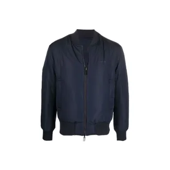 EMPORIO ARMANI Puffer Jacket Men's Navy Blue