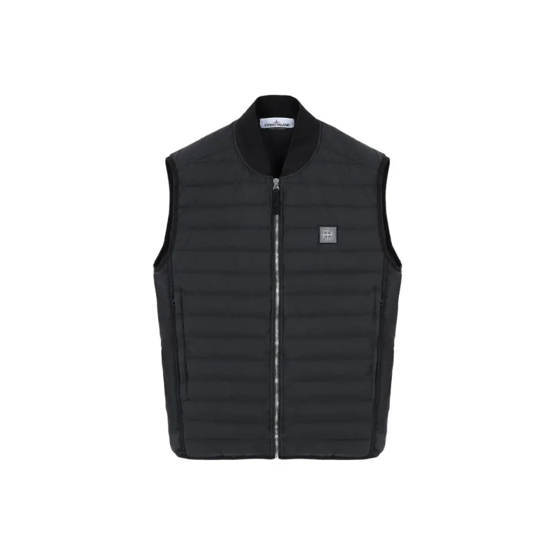 STONE ISLAND Vests Unisex Black-0
