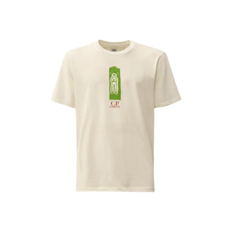 C.P.Company T Shirt Men's Gauze White-0