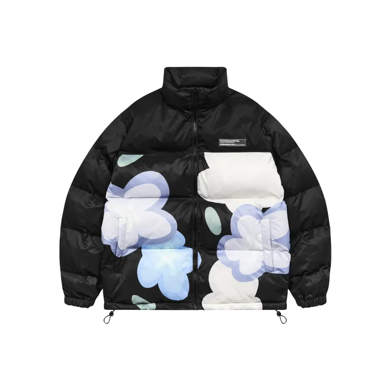 HARSH AND CRUEL Puffer Jacket Unisex Multicolor-9