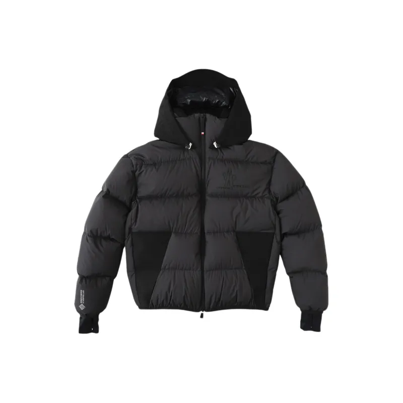 Moncler Grenoble RHC Ron Herman Collaboration Down Jackets Unisex Black-0