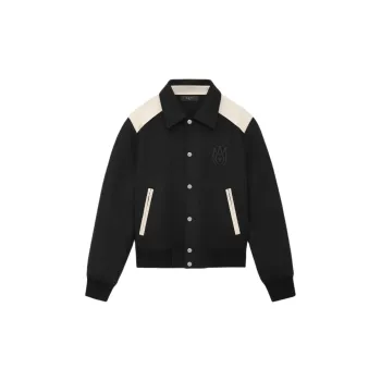 AMIRI Ma Embroidered Buttoned Jacket