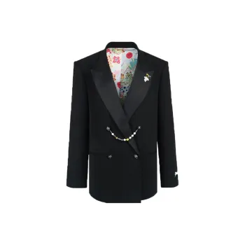 Valeria Obbaco Business Suit Unisex Black