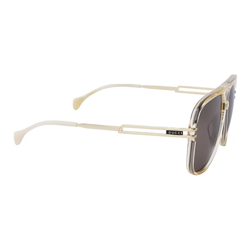 GUCCI Aviator Frame Acetate Sunglasses-1
