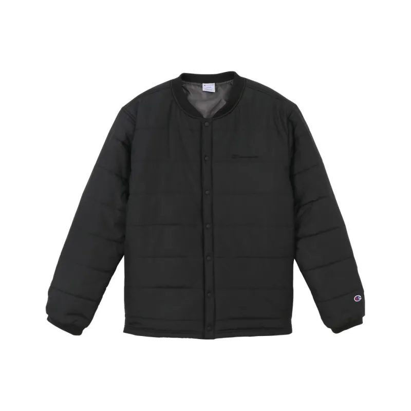 Champion Solid Color Crew Neck Puffer Jacket Japan Version Men's-0