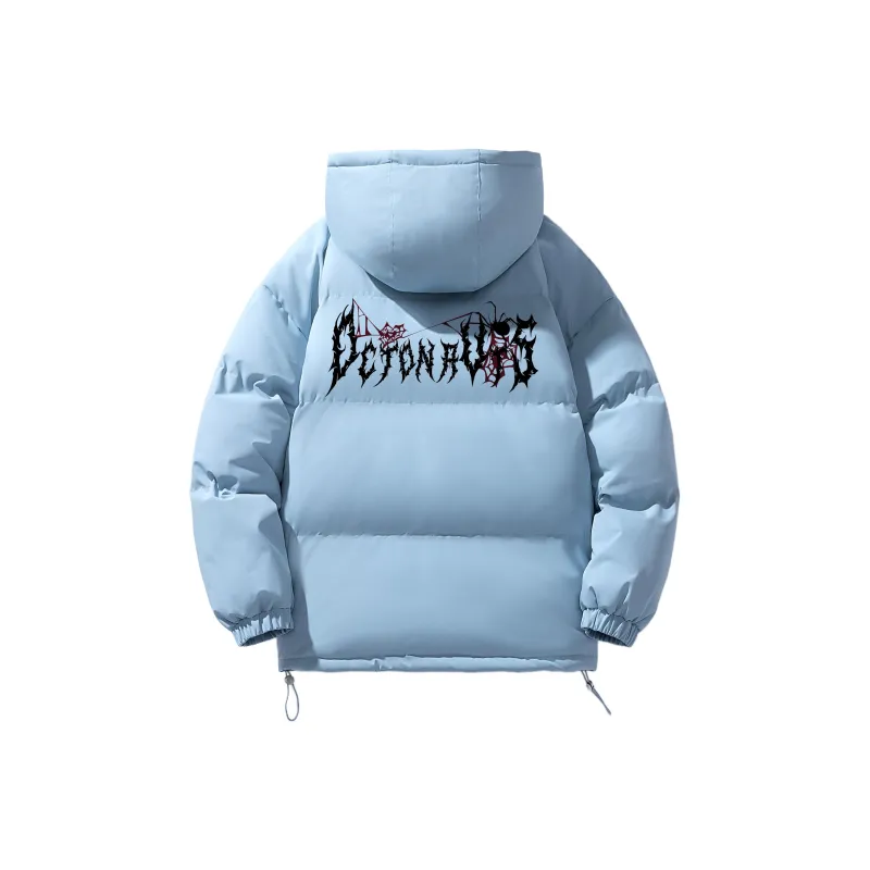 Small Columns Under The Sea Puffer Jacket Unisex-14