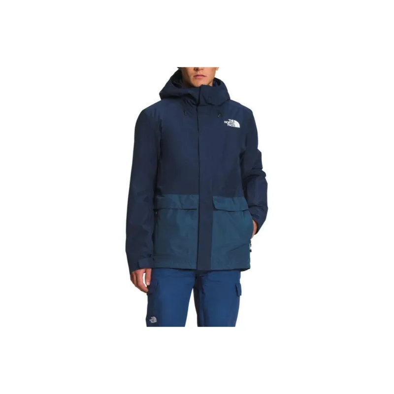 THE NORTH FACE Clement Tri-Climate Windbreaker Jacket Men's Marine Blue-0