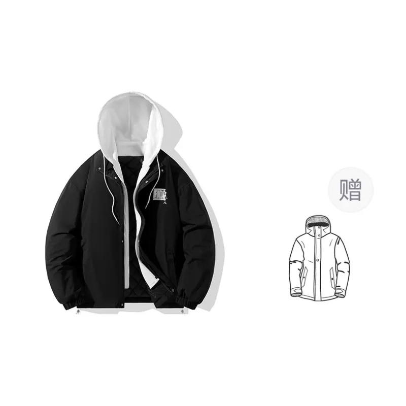 FIDO DIDO Puffer Jackets Unisex-15