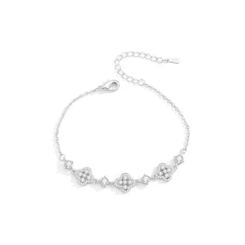 Love Link 999 Fine Silver Bracelets Women's
